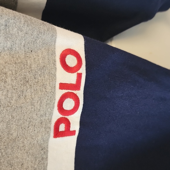 Polo Ralph Lauren Men Rugby Shirt "SPECIAL POLO SHIELD PATCH" Size XL - Picture 7 of 8